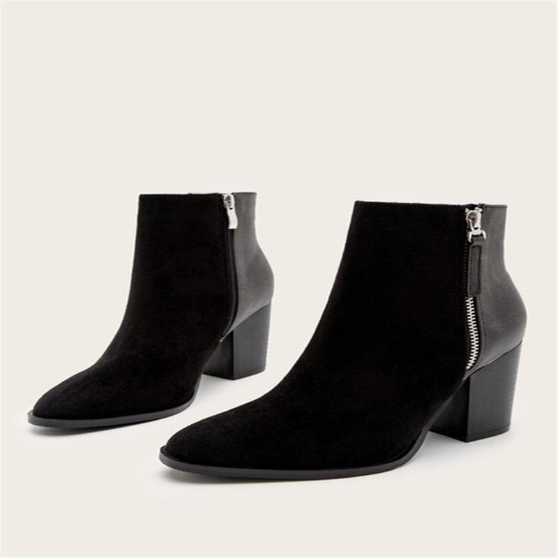 2021 New Autumn Mode Winter Comfortable Wardrobe Boots Hot Lateral High Heel Zipper Non-slip-resistant Disrupt Women's Boot BAG8, Black
2021 New Autumn Mode Winter Comfortable Wardrobe Boots Hot Lateral High Heel Zipper Non-slip-resistant Disrupt Women's Boot BAG8, Black