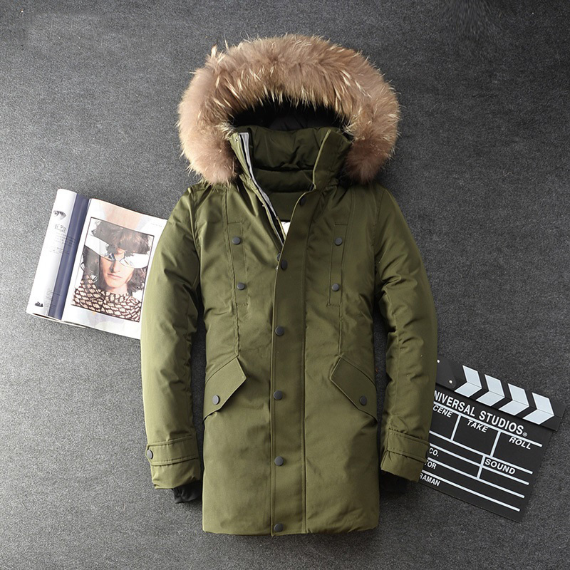 2021 Kolmakov White with New Arrival Hood Quality Raccoon Skin Collars From Men Down Boy Winter Coat X3PP, Army green.
2021 Kolmakov White with New Arrival Hood Quality Raccoon Skin Collars From Men Down Boy Winter Coat X3PP, Army green.