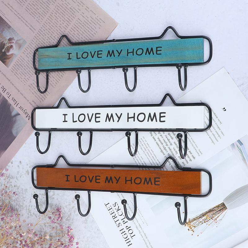 Wall Mounted Clothes Hanger 4 Hooks Hat Key Holder Laundry Coat Rack Hanging Storage Shelf For Home1
Wall Mounted Clothes Hanger 4 Hooks Hat Key Holder Laundry Coat Rack Hanging Storage Shelf For Home1
