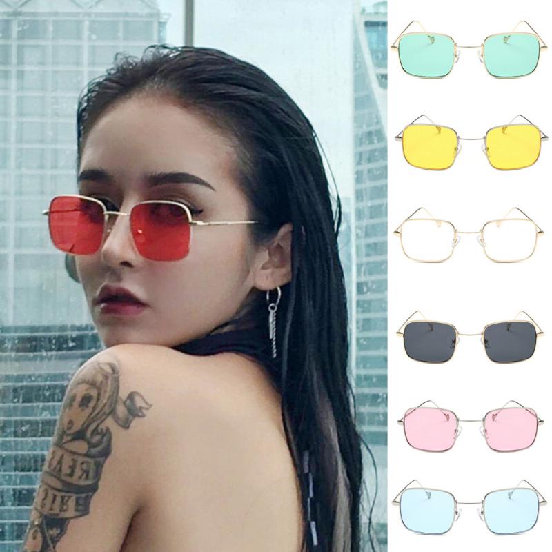 Women Men Fashion Quadrate Shades Sunglasses casual Integrated UV Candy Colored Glasses female gifts feminino A0
Women Men Fashion Quadrate Shades Sunglasses casual Integrated UV Candy Colored Glasses female gifts feminino A0
