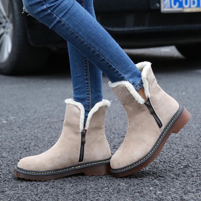 Women's Boots Boots Female Winter Round Toe Matte Genuine Leather Full Grain Pigskin Mid-Calf Size: 34--431, Khaki
Women's Boots Boots Female Winter Round Toe Matte Genuine Leather Full Grain Pigskin Mid-Calf Size: 34--431, Khaki