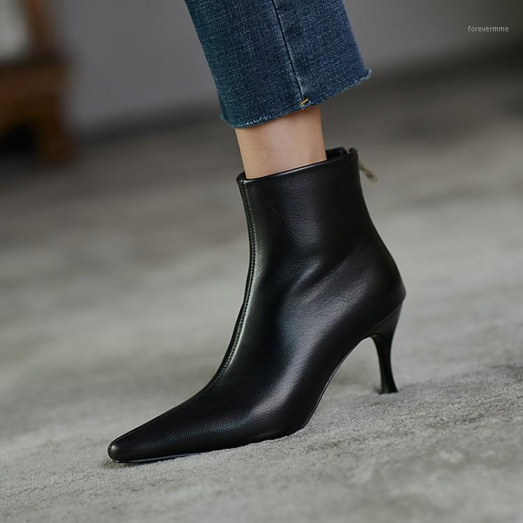 ICONFEEL Brand Private Lable Boots Women Italian Boots Genuine Leather 7.5cm Heel Talon Ankle Women Fall Winter 20201, Red fabric lining
ICONFEEL Brand Private Lable Boots Women Italian Boots Genuine Leather 7.5cm Heel Talon Ankle Women Fall Winter 20201, Red fabric lining