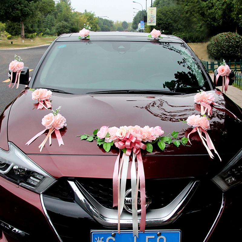 2020 New Wedding Car Decoration Artificial Flower Silk Flowers Rose Flower and Door Handle, A-champagne
2020 New Wedding Car Decoration Artificial Flower Silk Flowers Rose Flower and Door Handle, A-champagne