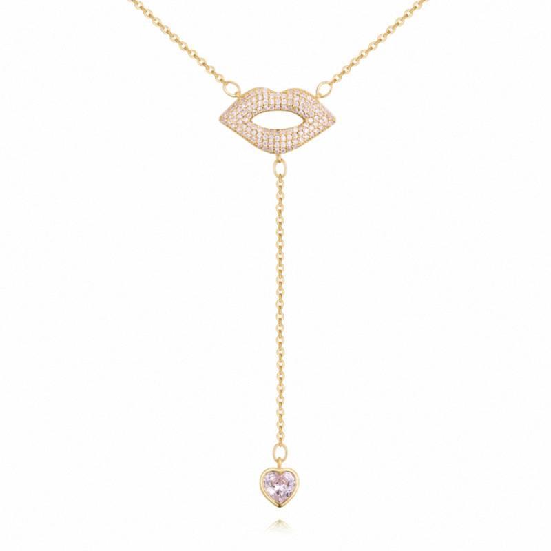TRACYKWOK New Sale Hot Fashion Jewelry Pendant Necklace ,Zircon Necklace Crystal Heart and mouth Fo-130969
TRACYKWOK New Sale Hot Fashion Jewelry Pendant Necklace ,Zircon Necklace Crystal Heart and mouth Fo-130969