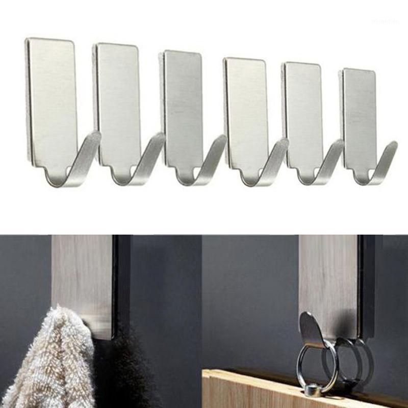 6 / 12 PCS Self Adhesive Home Kitchen Wall Door Stainless Steel Holder Hook Hanger bathroom accessories key holder wall Hot Sale1
6 / 12 PCS Self Adhesive Home Kitchen Wall Door Stainless Steel Holder Hook Hanger bathroom accessories key holder wall Hot Sale1