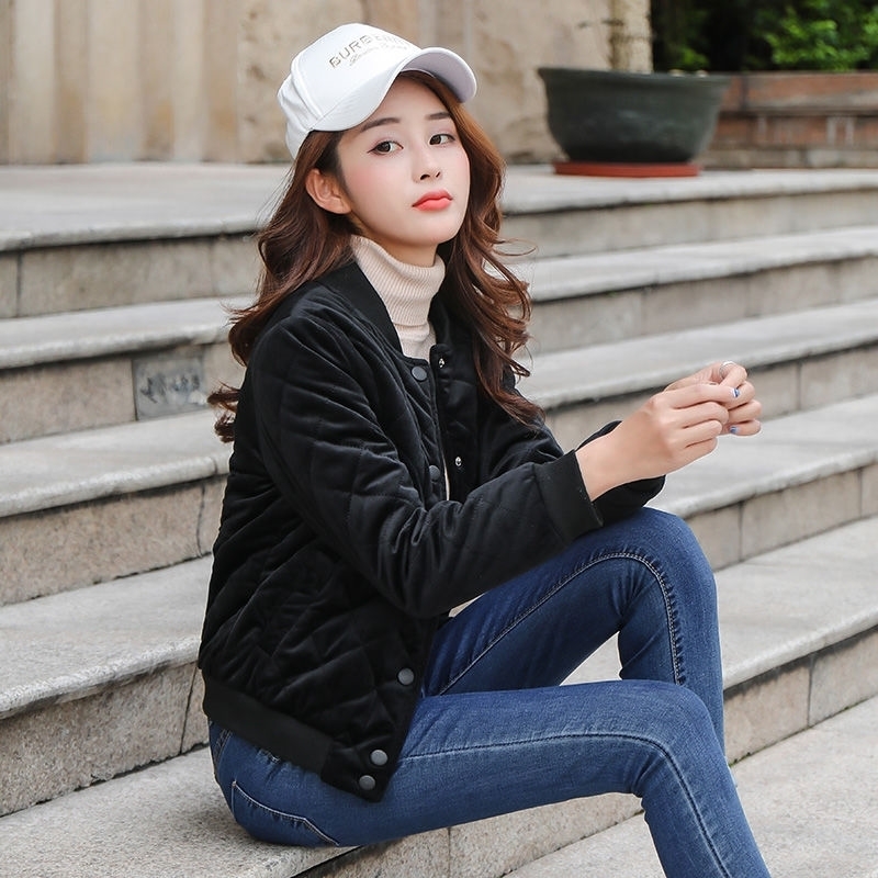 New Autumn Winter Warm Thick Short Coats Women Jackets New Fashion Casual Down Cotton Parka Female Outerwear Coats PDD016 201027