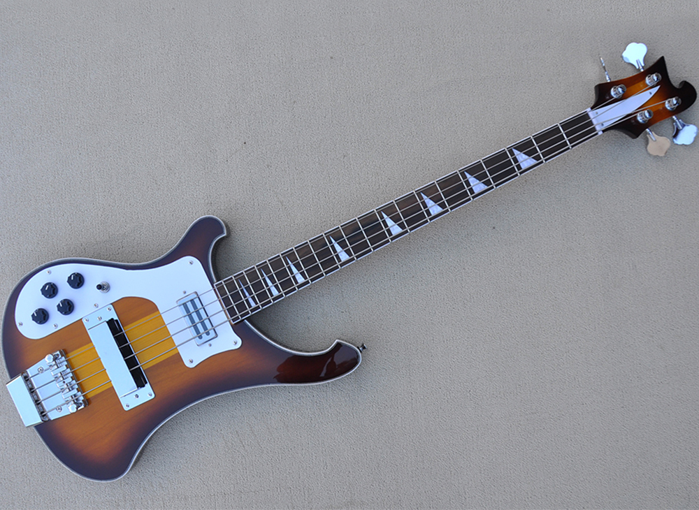Left Hand 4 Strings Neck-thru-body Electric Bass Guitar with Rosewood Fretboard,Can be Customized
Left Hand 4 Strings Neck-thru-body Electric Bass Guitar with Rosewood Fretboard,Can be Customized
