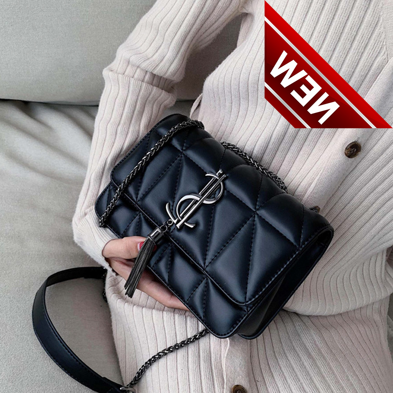 Luxury Brand Fashion Simple Tassel Square Bag Quality Pu Leather Women's Designer Handbag Lock Shoulder Messenger Bags, Black tassel white
Luxury Brand Fashion Simple Tassel Square Bag Quality Pu Leather Women's Designer Handbag Lock Shoulder Messenger Bags, Black tassel white