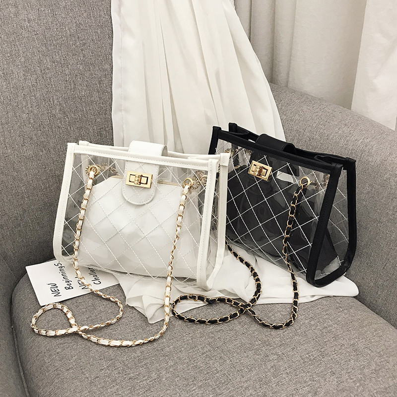 Shoulder bags designer women cosmetic bag Diamond Lattice Transparent Composite messenger bag Fashion luxury lady combination crossbody handbag dicky0750 HBP, Extra shipping(not for sale)
Shoulder bags designer women cosmetic bag Diamond Lattice Transparent Composite messenger bag Fashion luxury lady combination crossbody handbag dicky0750 HBP, Extra shipping(not for sale)