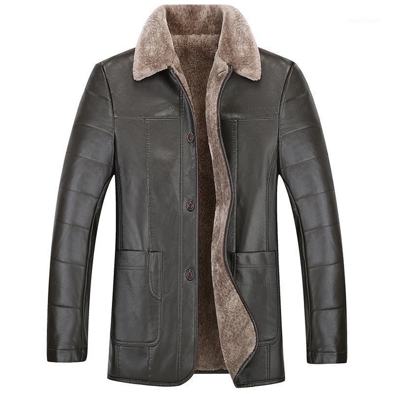 plus-size 100KG Winter Men Leather Warm Fleece Fur Jacket Casual Thick Hot Windbreaker Parka Coat Outwear Classic jacket1, Brown
plus-size 100KG Winter Men Leather Warm Fleece Fur Jacket Casual Thick Hot Windbreaker Parka Coat Outwear Classic jacket1, Brown