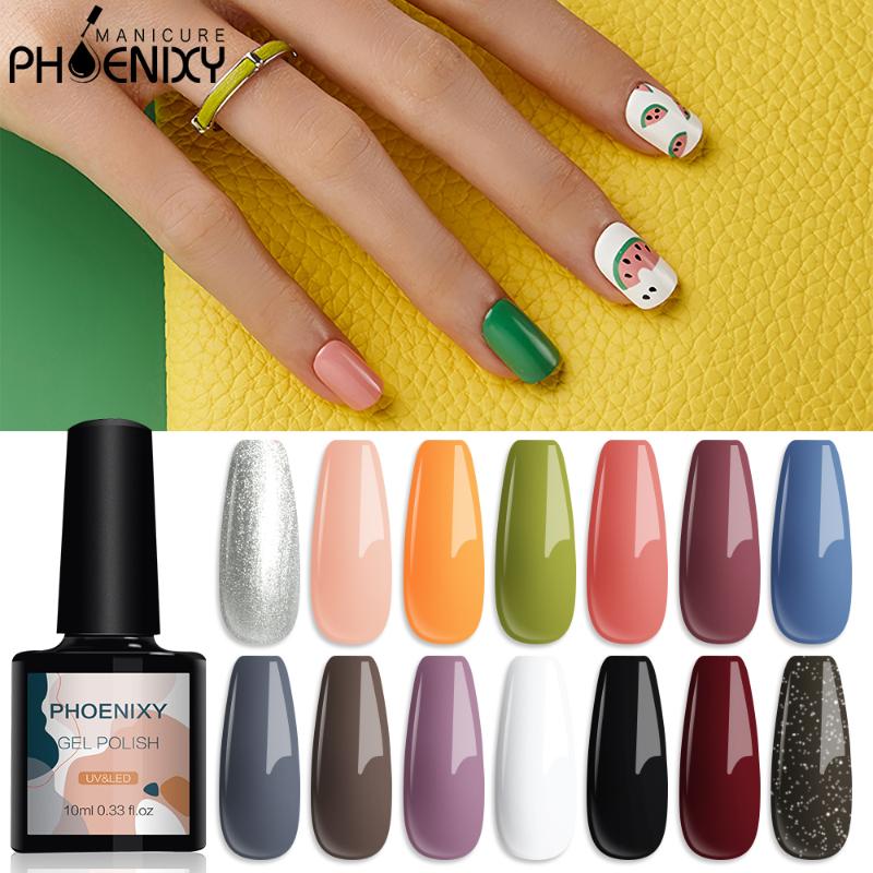 Phoenixy 10ml Gel Nail Polish Fall And Winter Color Bright Polish Autumn UV LED Soak Off Hybrid Gel Nail Set Manicures Varnishes, Top coat
Phoenixy 10ml Gel Nail Polish Fall And Winter Color Bright Polish Autumn UV LED Soak Off Hybrid Gel Nail Set Manicures Varnishes, Top coat
