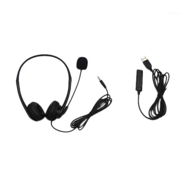Mutilfunction Call Center Headset USB +3.5mm Jack with Noise Cancelling Mic Volume Control for PC Home Office Phone1
Mutilfunction Call Center Headset USB +3.5mm Jack with Noise Cancelling Mic Volume Control for PC Home Office Phone1