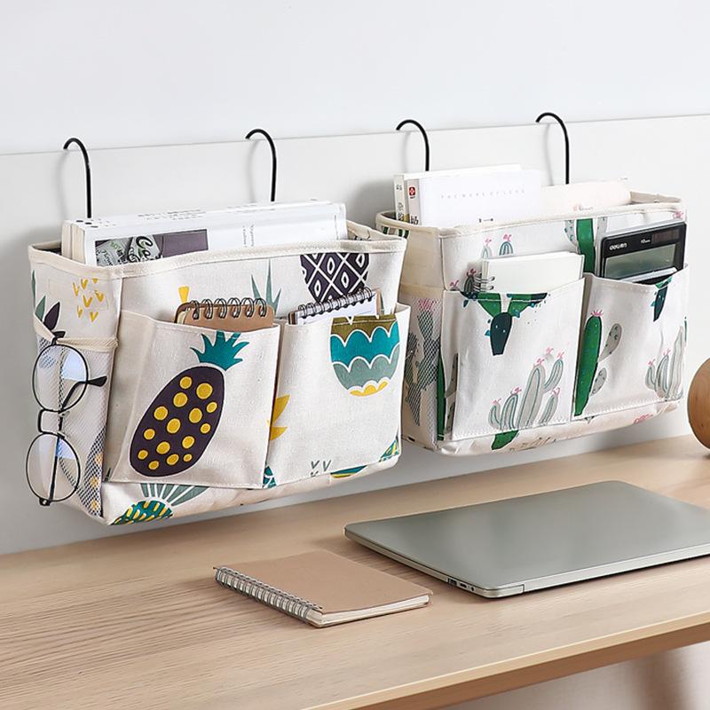 Bedside Hanging Bag Household Hanging Storage Bag Multi-Pocket Holder Home Dormitory Book Bed Bunk Bed Rails Storage Organizer, White
Bedside Hanging Bag Household Hanging Storage Bag Multi-Pocket Holder Home Dormitory Book Bed Bunk Bed Rails Storage Organizer, White