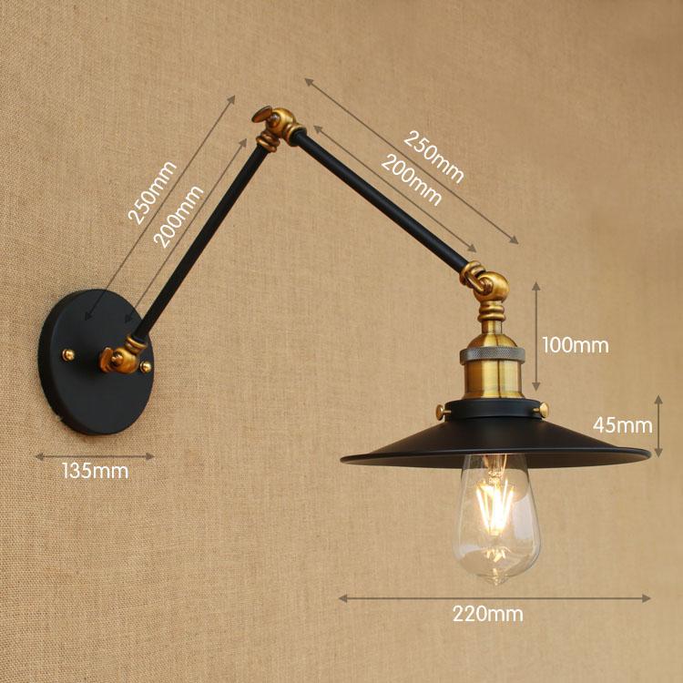 Rustic Edison Retro Wall Lights For Home Dinning Stair Loft Style Industrial Vintage Wall Lamp Sconces Rustic Applique LED
Rustic Edison Retro Wall Lights For Home Dinning Stair Loft Style Industrial Vintage Wall Lamp Sconces Rustic Applique LED
