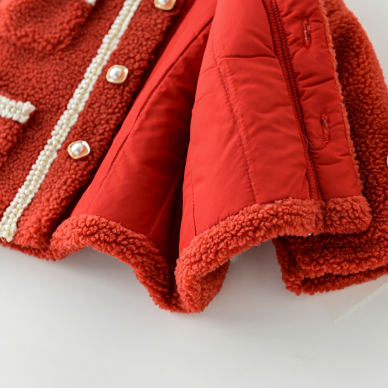 MILANCEL Baby Clothing set Princess Baby Girls Clothes Winter Infant Bodysuit and Red Coat 2 Pcs Baby Suit LJ201223