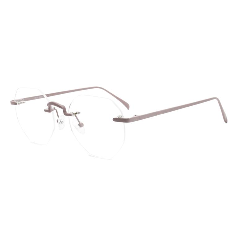 Eyeglasses Frameless Non-prescription Novel Metal lrregular Polygon Fake Glasses Men Women Unisex Eyewear MSG7232
Eyeglasses Frameless Non-prescription Novel Metal lrregular Polygon Fake Glasses Men Women Unisex Eyewear MSG7232