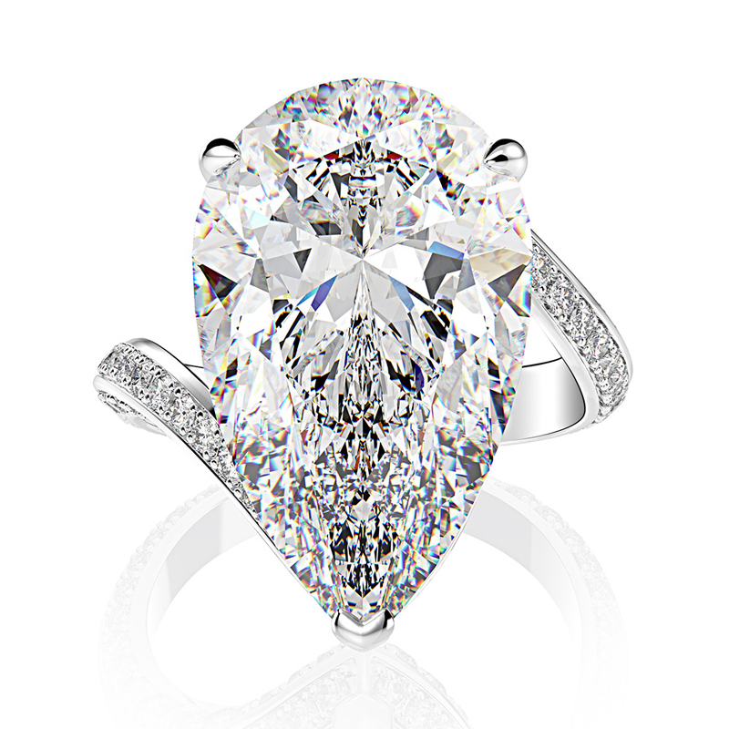 Luxury 100% 925 Sterling Silver Created Moissanite Gemstone Wedding Engagement Diamonds Ring Fine Jewelry Wholesale
Luxury 100% 925 Sterling Silver Created Moissanite Gemstone Wedding Engagement Diamonds Ring Fine Jewelry Wholesale