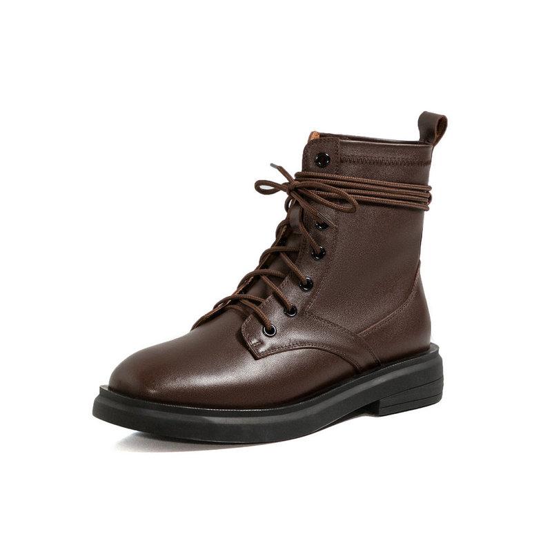 SKLFGXZY black Riding boots Genuine leather Female boots lace-up Women's Autumn and winter Women's shoes Size 34-40
SKLFGXZY black Riding boots Genuine leather Female boots lace-up Women's Autumn and winter Women's shoes Size 34-40