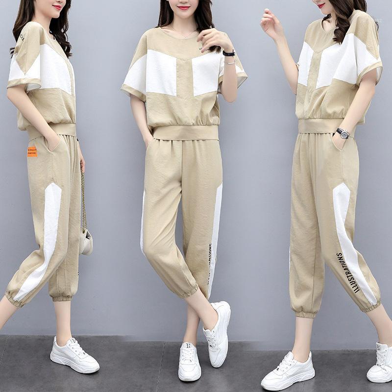 2020 Summer Running Suit Women' Temperament Leisure Sports Two-piece Suit Short-sleeved Casual Breathable Fitness1, Picture color
2020 Summer Running Suit Women' Temperament Leisure Sports Two-piece Suit Short-sleeved Casual Breathable Fitness1, Picture color