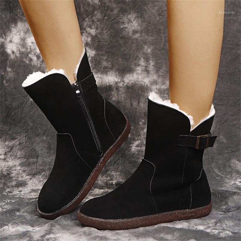 Aliyi Women Snow Boots 2020 Winter New Vintage Warm Ladies Cotton Shoes 35-43 Big Size Female Flat Mid Calf Boots1, Brown
Aliyi Women Snow Boots 2020 Winter New Vintage Warm Ladies Cotton Shoes 35-43 Big Size Female Flat Mid Calf Boots1, Brown