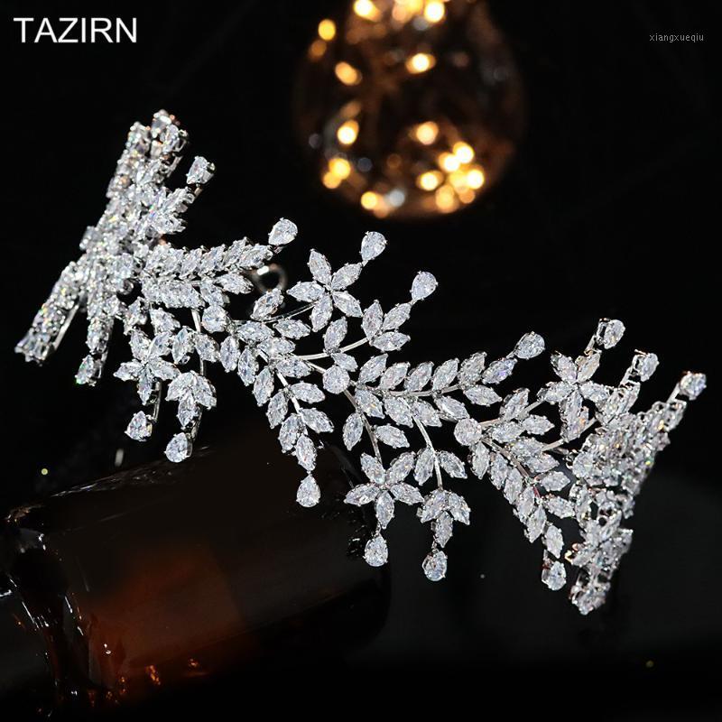Hair Clips & Barrettes Est Headband Sweet CZ Wedding Accessories Cubic Zirconia Headpieces Bridal Headwear Pageant Party, Golden;silver
Hair Clips & Barrettes Est Headband Sweet CZ Wedding Accessories Cubic Zirconia Headpieces Bridal Headwear Pageant Party, Golden;silver
