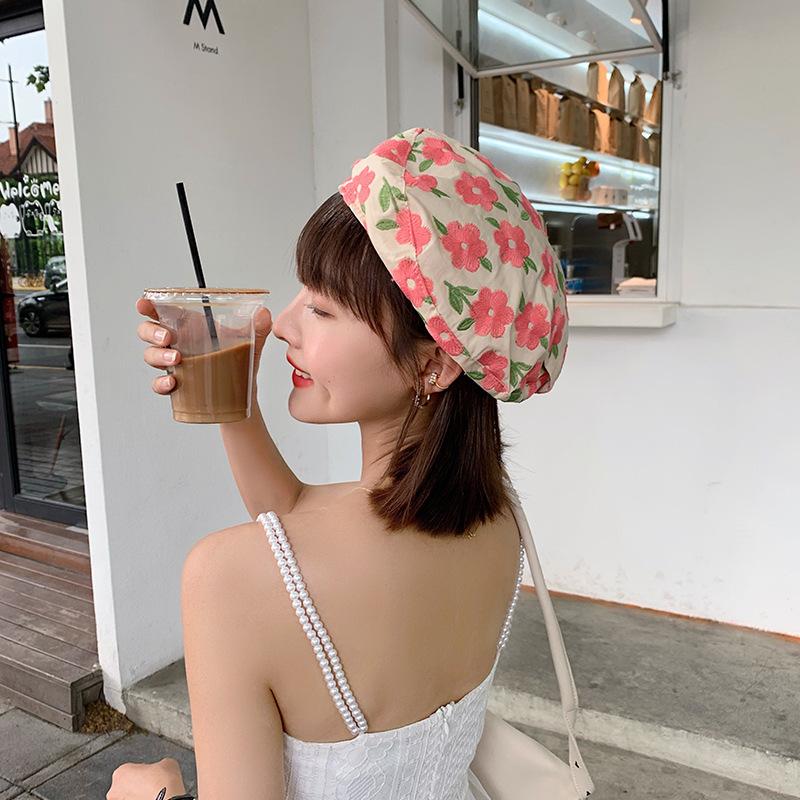 Boinas Para Mujer Beret Women Summer Thin Section Korean Style Ins Wild Hat Flowers Bone Masculino Cappello Donna Kapelusz 2020, Black
Boinas Para Mujer Beret Women Summer Thin Section Korean Style Ins Wild Hat Flowers Bone Masculino Cappello Donna Kapelusz 2020, Black