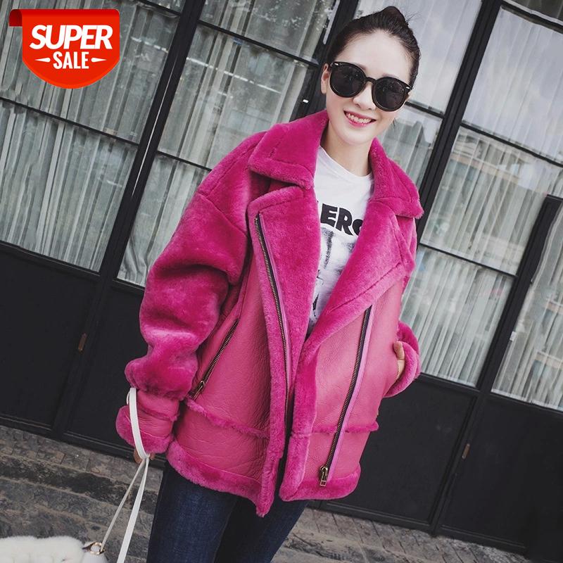 Real wool coat shot brand teddy bear 100 % wool genuine leather women's Thick Warm Fur Overcoat collar Merino Sheep Fur coat #4N5W, Black;brown
Real wool coat shot brand teddy bear 100 % wool genuine leather women's Thick Warm Fur Overcoat collar Merino Sheep Fur coat #4N5W, Black;brown