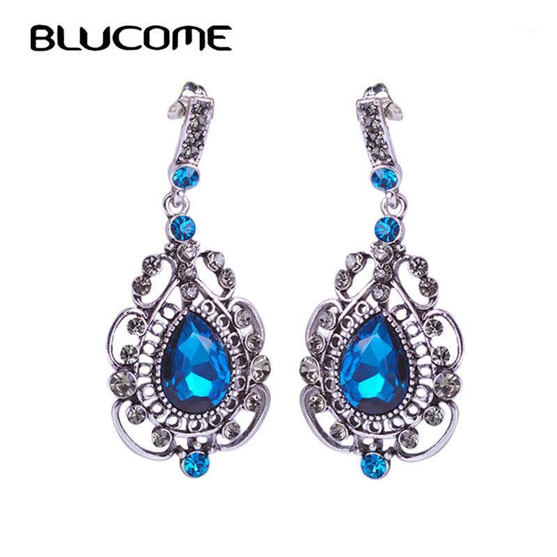 Dangle & Chandelier Blucome Vintage Royal Long Blue Earrings Drop Pendientes Max Brincos Bijuterias Turkish Jewelry Bijoux For Bridal Weddin
Dangle & Chandelier Blucome Vintage Royal Long Blue Earrings Drop Pendientes Max Brincos Bijuterias Turkish Jewelry Bijoux For Bridal Weddin