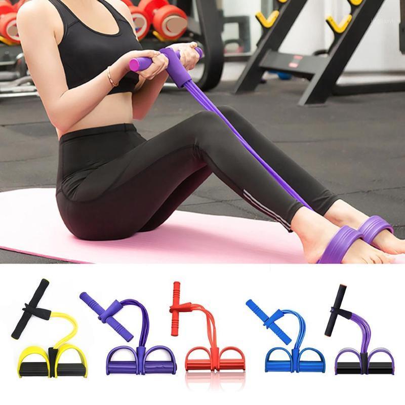 Fitness Gum 4 Tube Resistance Bands Latex Pedal Exerciser Sit-up Pull Rope Expander Elastic Bands Yoga equipment Pilates Workout1
Fitness Gum 4 Tube Resistance Bands Latex Pedal Exerciser Sit-up Pull Rope Expander Elastic Bands Yoga equipment Pilates Workout1