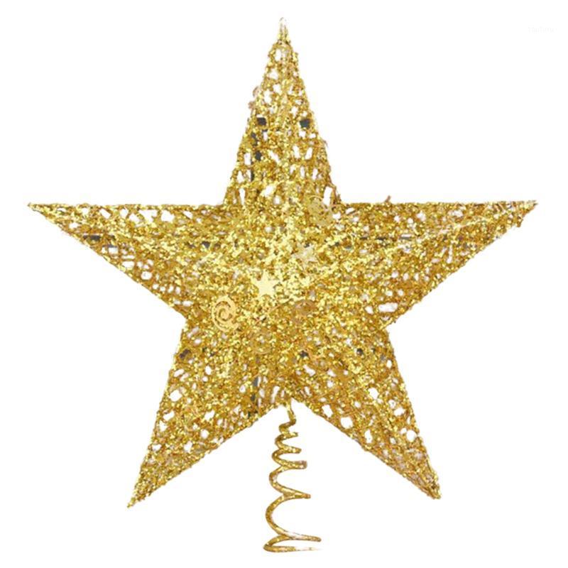 25cm Wrought Iron Christmas Tree Toppers Hanging Gold Star Tree Pendants Party New Year Scene Layout Decoration Ornaments1
25cm Wrought Iron Christmas Tree Toppers Hanging Gold Star Tree Pendants Party New Year Scene Layout Decoration Ornaments1