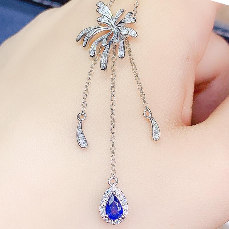 Other Natural Real Blue Sapphire Or Ruby Flower Necklace With Pendant 0.5ct Gemstone 925 Sterling Silver Fine Jewelry J216128
Other Natural Real Blue Sapphire Or Ruby Flower Necklace With Pendant 0.5ct Gemstone 925 Sterling Silver Fine Jewelry J216128