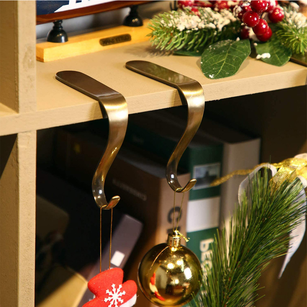 2021 Metal Year Hooks Mantel Holders New Hanger Stocking Fireplace Hanging Clip for Home Sock Christmas Tree Decorations new
2021 Metal Year Hooks Mantel Holders New Hanger Stocking Fireplace Hanging Clip for Home Sock Christmas Tree Decorations new