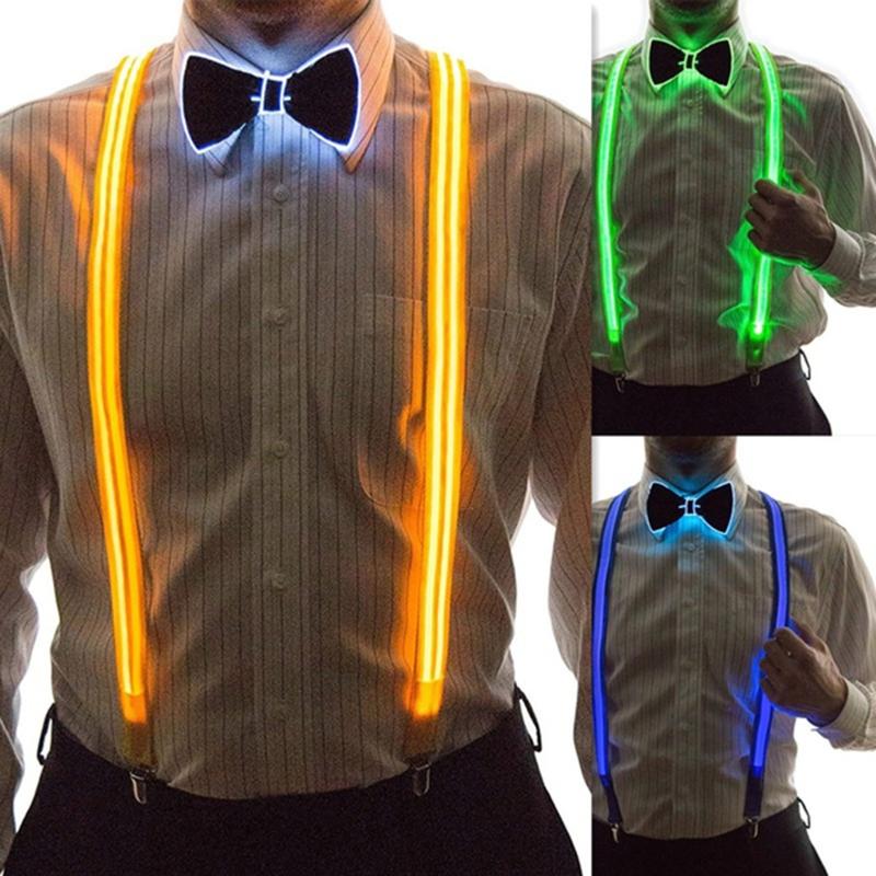 Bow Ties Light Up LED Tie For Men Glows In The Dark Battery Powered Party Accessory FOU99
Bow Ties Light Up LED Tie For Men Glows In The Dark Battery Powered Party Accessory FOU99