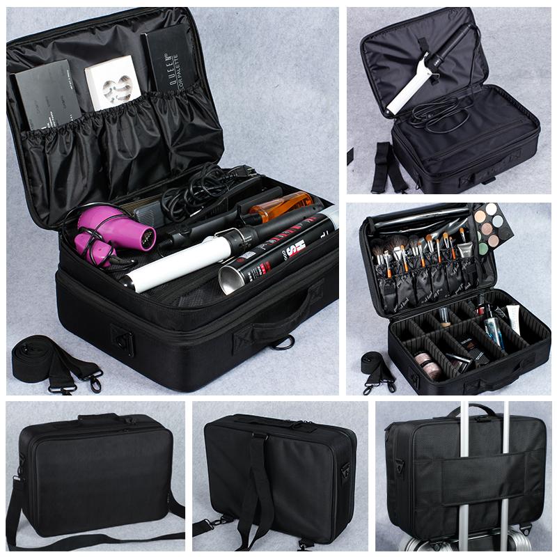 Women Cosmetic Storage Bag Travel Portable Professional Makeup Organizer Large capacity Collapsible Beautician Veauty Box
Women Cosmetic Storage Bag Travel Portable Professional Makeup Organizer Large capacity Collapsible Beautician Veauty Box
