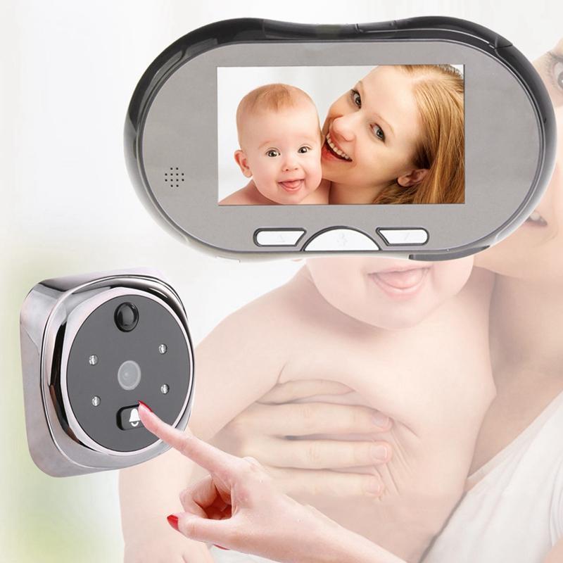 4.3-Inch High-Definition Electronic Cat's Eye Doorbell Intelligent Electronic Cat's Eye Video Doorbell PIR Motion Detection 160-1
4.3-Inch High-Definition Electronic Cat's Eye Doorbell Intelligent Electronic Cat's Eye Video Doorbell PIR Motion Detection 160-1