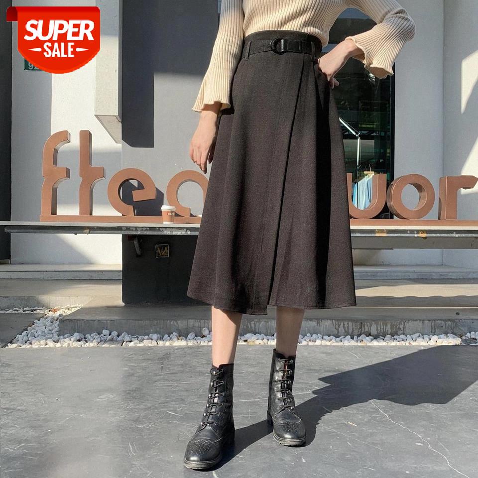 JXMYY The new irregular woolen twill skirt can not afford the ball does not fade A-line mid-length solid color elastic #sY2h, White;black
JXMYY The new irregular woolen twill skirt can not afford the ball does not fade A-line mid-length solid color elastic #sY2h, White;black