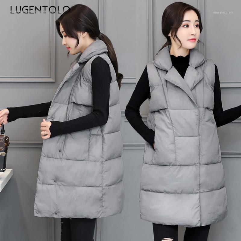 Lugentolo Women Vest Fashion Autumn and Winter 2019 Long Section Slim Vest Stand Collar Fashion Warm Casual Cotton Coat1, Black
Lugentolo Women Vest Fashion Autumn and Winter 2019 Long Section Slim Vest Stand Collar Fashion Warm Casual Cotton Coat1, Black