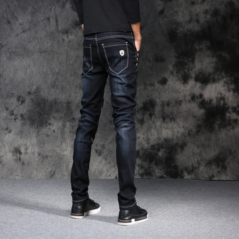 2020 Spring! England New Like Pencil Feet Fashion Skinny Long Jeans, Big Men's Blue 27-36 Black Jeans 9ka3
2020 Spring! England New Like Pencil Feet Fashion Skinny Long Jeans, Big Men's Blue 27-36 Black Jeans 9ka3