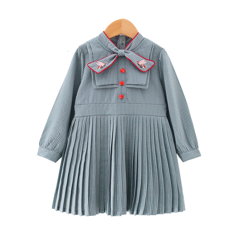 2021 New Autumn England Style Princess Children Clothing Striped Bow Design for Girls Clothes 2-6y Blue R7tg, Sky blue
2021 New Autumn England Style Princess Children Clothing Striped Bow Design for Girls Clothes 2-6y Blue R7tg, Sky blue