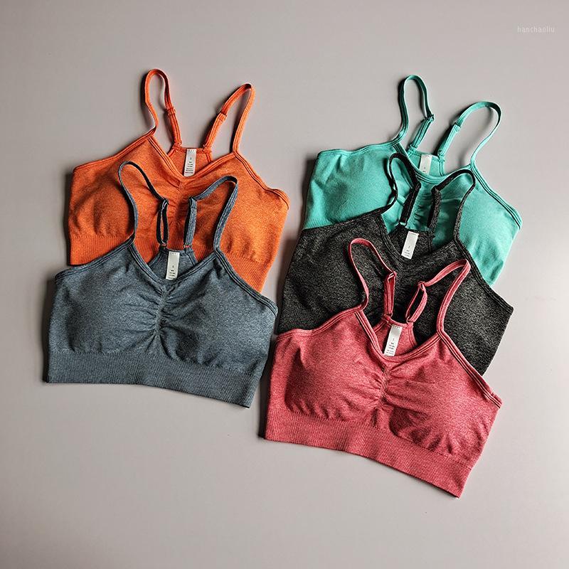 8 Colors Seamless Sports Bra Women Adjustable Straps Gym Fitness Bra Top With Removable Pads Push Up Yoga Activewear1, Wine red
8 Colors Seamless Sports Bra Women Adjustable Straps Gym Fitness Bra Top With Removable Pads Push Up Yoga Activewear1, Wine red