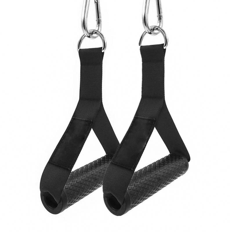 1 Pair Gym Resistance Bands Handles Anti-slip Webbing Fitness Heavy Duty Cable Machine Workout Equipment 
1 Pair Gym Resistance Bands Handles Anti-slip Webbing Fitness Heavy Duty Cable Machine Workout Equipment