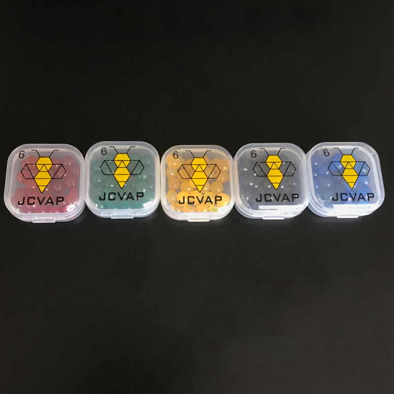 Jcvap Agate Terp Pearls 6mm insert ball with 5colors terp pearl for quartz banger 10mm 14mm female male
Jcvap Agate Terp Pearls 6mm insert ball with 5colors terp pearl for quartz banger 10mm 14mm female male
