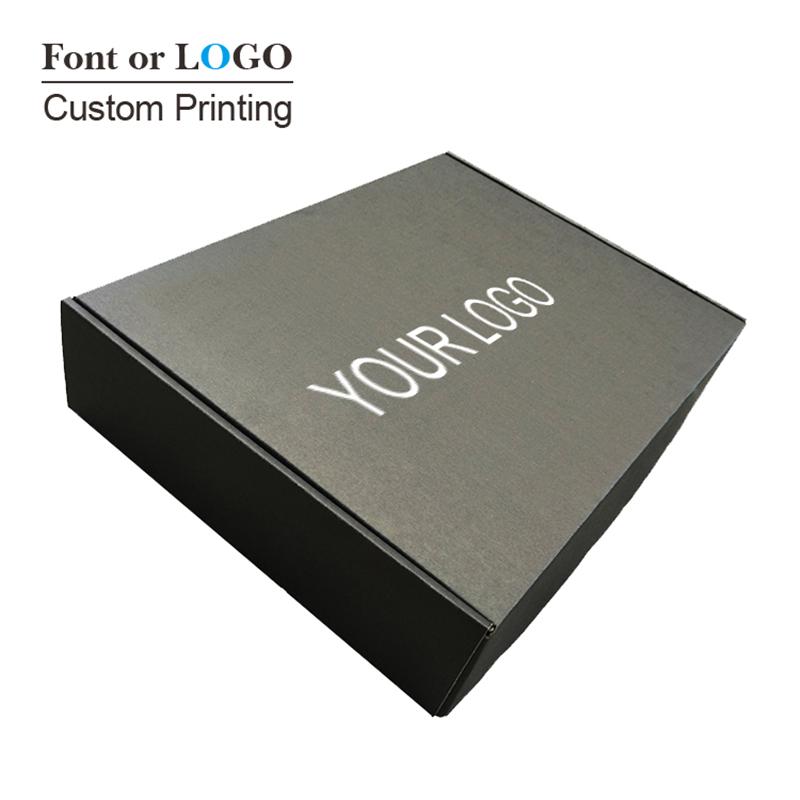 50PCS/lot Custom Black Corrugated shipping boxes Packaging box mailer box packaging Clothes trousers hair wigs gift
50PCS/lot Custom Black Corrugated shipping boxes Packaging box mailer box packaging Clothes trousers hair wigs gift