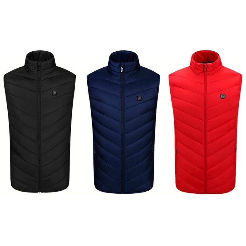 2020 Heated Vest Warm Winter Warm Electric USB Jacket Men Women Heating Coat Washable 8 Areas Heat Crew Neck Hot Sale, Blue
2020 Heated Vest Warm Winter Warm Electric USB Jacket Men Women Heating Coat Washable 8 Areas Heat Crew Neck Hot Sale, Blue