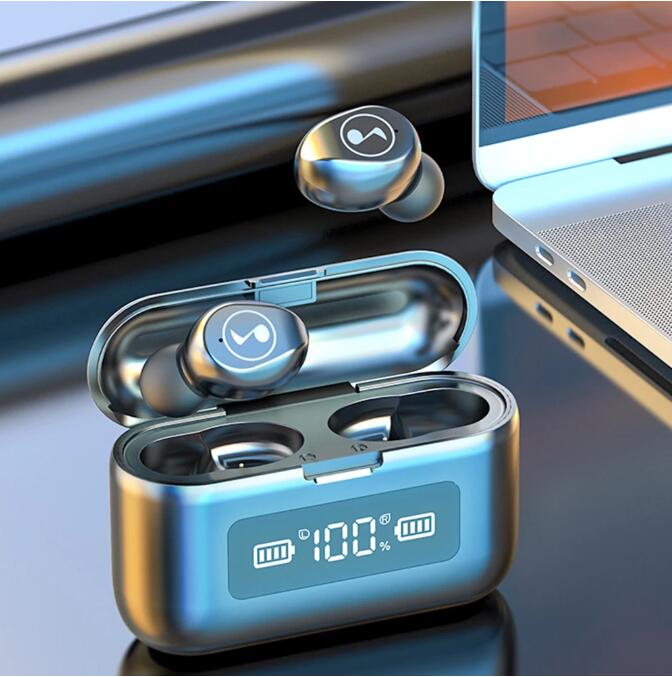 F9 Bluetooth Wireless Earphone LED Display Charging Box 2000mAh TWS Sports Waterproof Earphones Headset Earbuds
F9 Bluetooth Wireless Earphone LED Display Charging Box 2000mAh TWS Sports Waterproof Earphones Headset Earbuds
