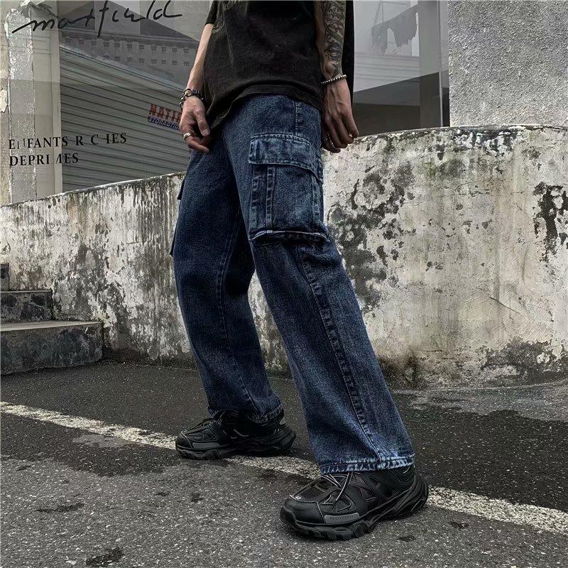 ZAZOMDE Blue Denim Jeans Pants Men OVERSIZE Classic Black Casual Hip Hop Straight Trousers Mens Fitness Streetwear Pant Vintage, C11blue
ZAZOMDE Blue Denim Jeans Pants Men OVERSIZE Classic Black Casual Hip Hop Straight Trousers Mens Fitness Streetwear Pant Vintage, C11blue
