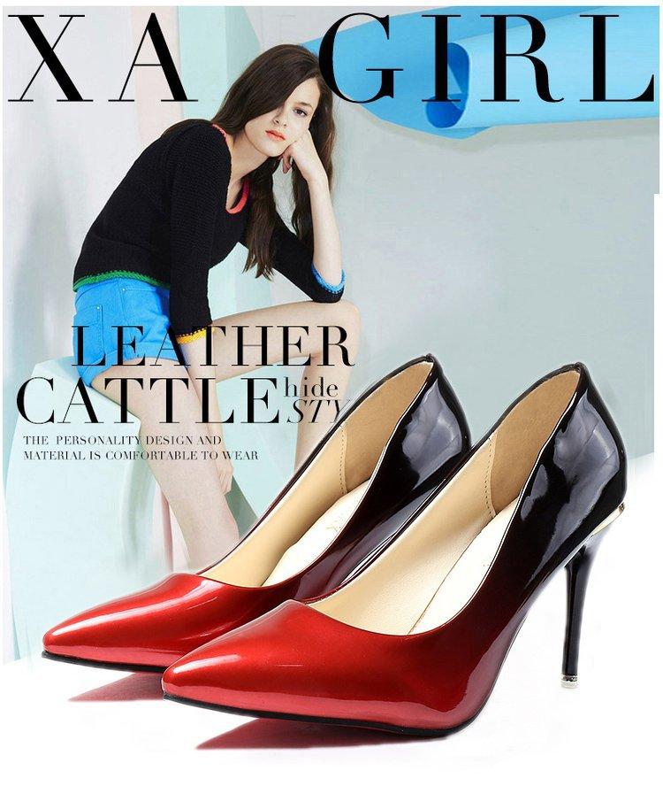Woman High Heels Spring Autumn Sexy Pumps Female Thin Heel Shoes Gradient Slip On Fashion Party Wedding Shoes For Ladies, Black
Woman High Heels Spring Autumn Sexy Pumps Female Thin Heel Shoes Gradient Slip On Fashion Party Wedding Shoes For Ladies, Black