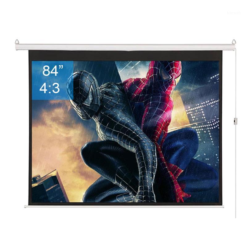 Electric Motorized Projector Screen with Multi Aspect Ratio Function 84 inch 4:3 Matte White Fabric Fiber glass Screen1
Electric Motorized Projector Screen with Multi Aspect Ratio Function 84 inch 4:3 Matte White Fabric Fiber glass Screen1