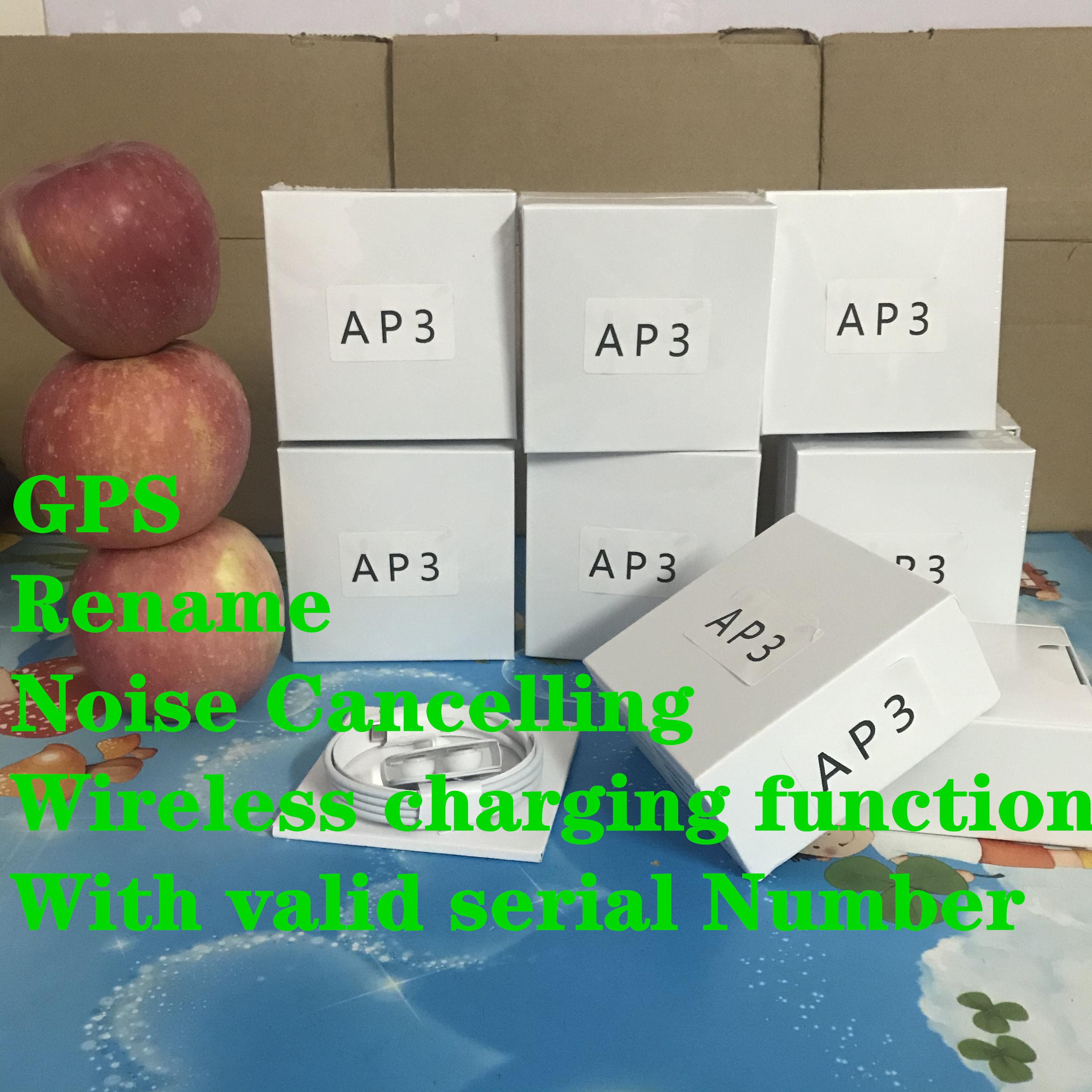 Air Gen 3 AP3 Valid serial number Transparency Metal Hinge Wireless Charging Bluetooth Headphones Pods 2 AP Pro AP2 Earbuds 2nd Generation
Air Gen 3 AP3 Valid serial number Transparency Metal Hinge Wireless Charging Bluetooth Headphones Pods 2 AP Pro AP2 Earbuds 2nd Generation