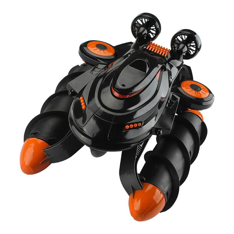 New Amphibious Transport Dock Remote Control Hovercraft RC Boat Hovership Boat Toy land water play rc stunt Car Toy rc boat gift, Black
New Amphibious Transport Dock Remote Control Hovercraft RC Boat Hovership Boat Toy land water play rc stunt Car Toy rc boat gift, Black